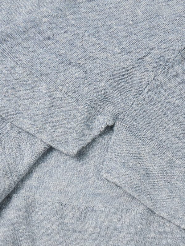 Linen and Cotton-Blend Jersey T-Shirt - CU Linen and Cotton-Blend Jersey T-Shirt - CU
