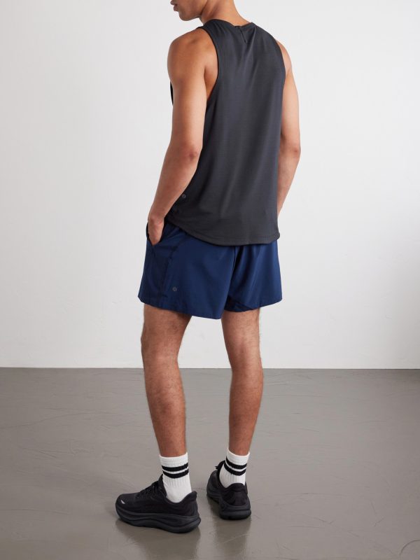 License to Train Recycled-Mesh Tank Top - BK