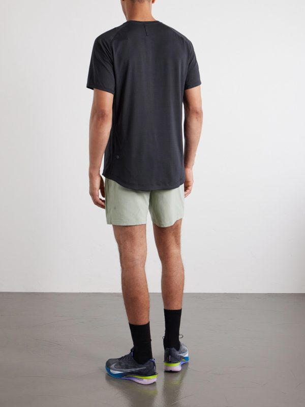 License to Train Stretch Recycled-Mesh T-Shirt - BK License to Train Stretch Recycled-Mesh T-Shirt - BK
