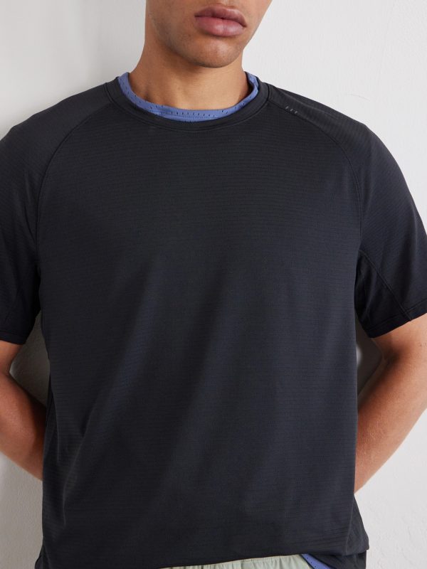 License to Train Stretch Recycled-Mesh T-Shirt - CU License to Train Stretch Recycled-Mesh T-Shirt - CU