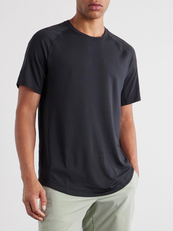 License to Train Stretch Recycled-Mesh T-Shirt - FR License to Train Stretch Recycled-Mesh T-Shirt - FR