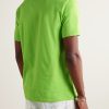 Everest Logo-Print Neon Cotton and Lyocell-Blend Jersey T-Shirt - BK Everest Logo-Print Neon Cotton and Lyocell-Blend Jersey T-Shirt - BK
