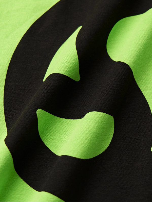Everest Logo-Print Neon Cotton and Lyocell-Blend Jersey T-Shirt - CU Everest Logo-Print Neon Cotton and Lyocell-Blend Jersey T-Shirt - CU