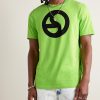 Everest Logo-Print Neon Cotton and Lyocell-Blend Jersey T-Shirt - FR Everest Logo-Print Neon Cotton and Lyocell-Blend Jersey T-Shirt - FR