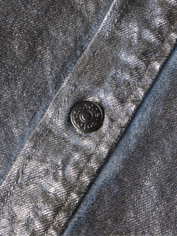 Santo Lunar Coated-Denim Shirt - CU Santo Lunar Coated-Denim Shirt - CU