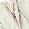 Pondrey Logo-Appliquéd Faux Suede Cargo Pants - E1
