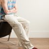 Pondrey Logo-Appliquéd Faux Suede Cargo Pants - OU