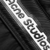 Panelled Padded Drill and Canvas Jacket - E1
