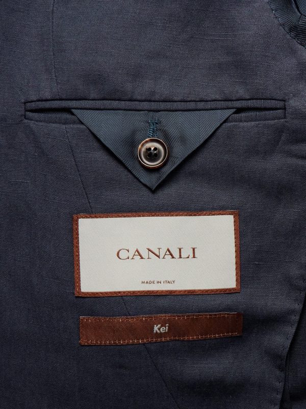 Slim-Fit Linen and Silk-Blend Blazer - CU Slim-Fit Linen and Silk-Blend Blazer - CU