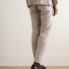 Kei Slim-Fit Linen and Wool-Blend Suit Trousers - BK