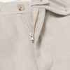Kei Slim-Fit Linen and Wool-Blend Suit Trousers - E1