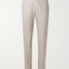 Kei Slim-Fit Linen and Wool-Blend Suit Trousers