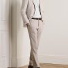 Kei Slim-Fit Linen and Wool-Blend Suit Trousers - OU