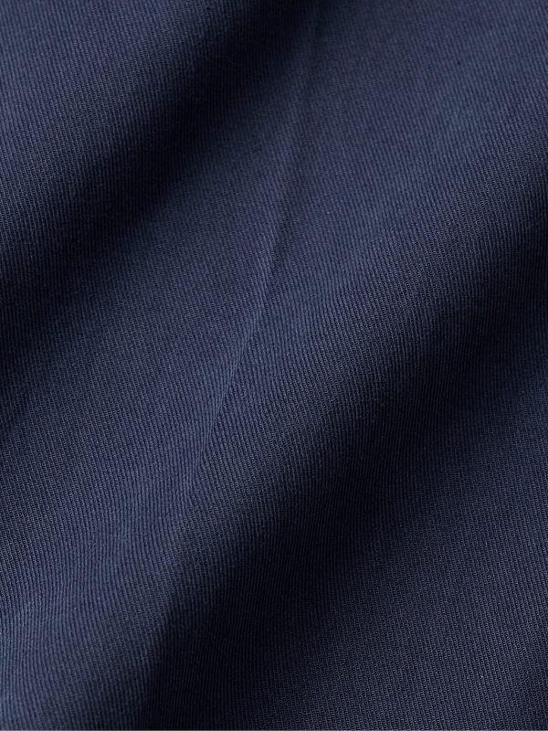Slim-Fit Garment-Dyed Stretch Lyocell and Cotton-Blend Twill Trousers - CU Slim-Fit Garment-Dyed Stretch Lyocell and Cotton-Blend Twill Trousers - CU