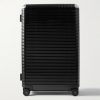 Bank Spinner 76cm Leather-Trimmed Polycarbonate and Aluminium Suitcase