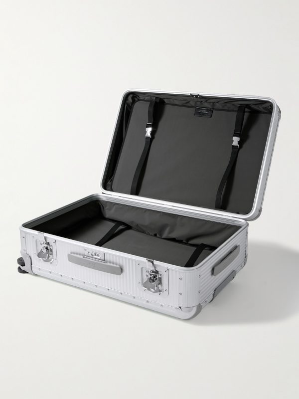 Bank Spinner 76cm Rubber-Trimmed Aluminium Suitcase - E1 Bank Spinner 76cm Rubber-Trimmed Aluminium Suitcase - E1