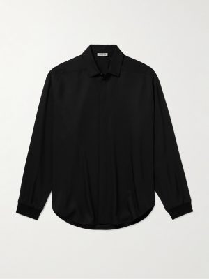Silk and Wool-Blend Shirt Silk and Wool-Blend Shirt