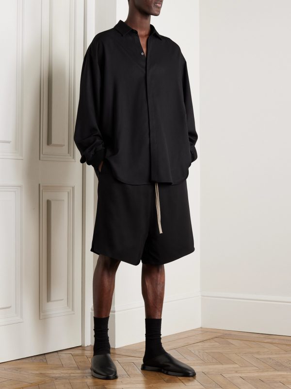 Silk and Wool-Blend Shirt - OU