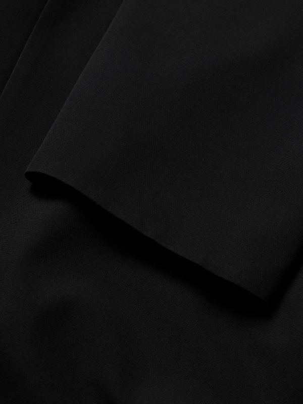 Wool-Crepe Trench Coat - CU