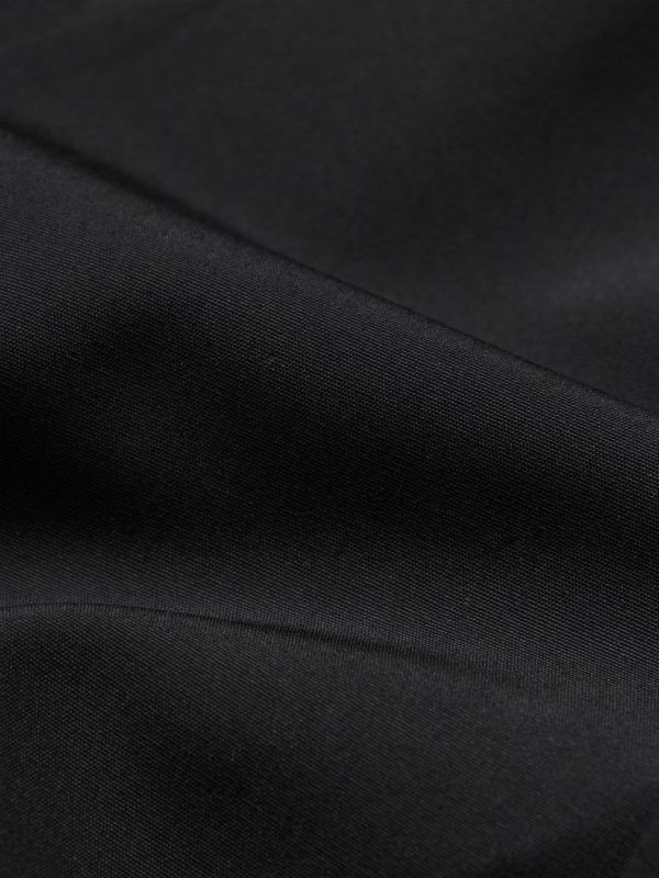 Wool-Crepe Trench Coat - E1