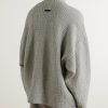 Oversized Jacquard-Knit Virgin Wool-Blend Rollneck Sweater - BK