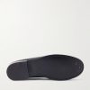 Logo-Detailed Leather Loafers - E1 Logo-Detailed Leather Loafers - E1