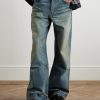 Logo-Detailed Leather Loafers - OU Logo-Detailed Leather Loafers - OU