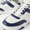 CT-07 Rubber-Trimmed Leather Sneakers - CU CT-07 Rubber-Trimmed Leather Sneakers - CU