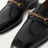 Bailey Embellished Croc-Effect Leather Loafers - CU Bailey Embellished Croc-Effect Leather Loafers - CU