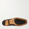 Bailey Chain-Embellished Patent-Leather Penny Loafers - E1 Bailey Chain-Embellished Patent-Leather Penny Loafers - E1