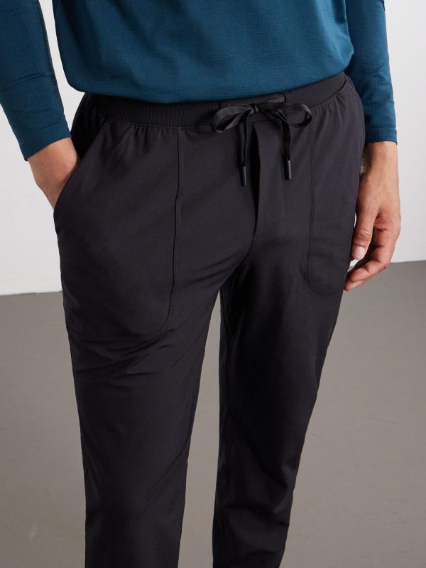 ABC Tapered Recycled-Warpstreme™ Drawstring Trousers - CU ABC Tapered Recycled-Warpstreme™ Drawstring Trousers - CU