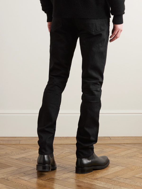Slim-Fit Selvedge Jeans - BK Slim-Fit Selvedge Jeans - BK
