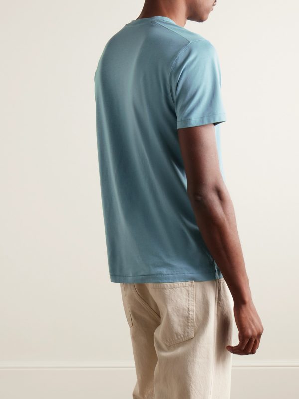 Slim-Fit Lyocell and Cotton-Blend Jersey T-Shirt - BK