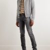 Slim-Fit Selvedge Jeans - OU Slim-Fit Selvedge Jeans - OU