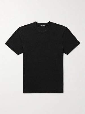 Slim-Fit Lyocell and Cotton-Blend Jersey T-Shirt Slim-Fit Lyocell and Cotton-Blend Jersey T-Shirt