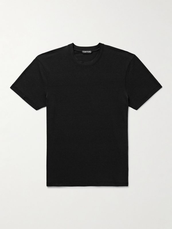 Slim-Fit Lyocell and Cotton-Blend Jersey T-Shirt