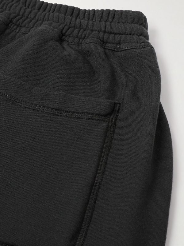 Tapered Garment-Dyed Cotton-Jersey Sweatpants - CU Tapered Garment-Dyed Cotton-Jersey Sweatpants - CU