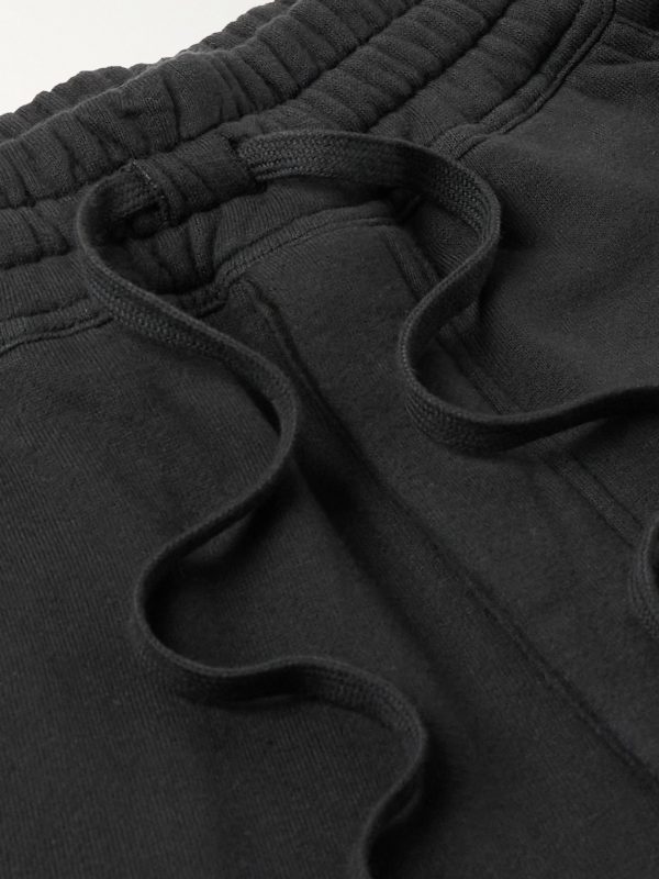 Tapered Garment-Dyed Cotton-Jersey Sweatpants - E1 Tapered Garment-Dyed Cotton-Jersey Sweatpants - E1