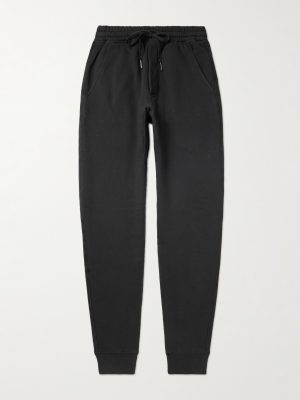 Tapered Garment-Dyed Cotton-Jersey Sweatpants Tapered Garment-Dyed Cotton-Jersey Sweatpants