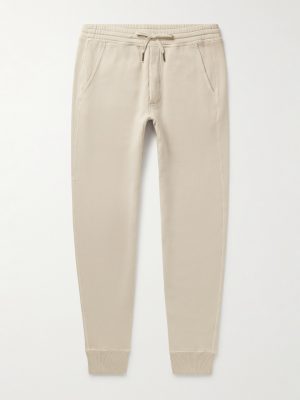 Tapered Garment-Dyed Cotton-Jersey Sweatpants Tapered Garment-Dyed Cotton-Jersey Sweatpants