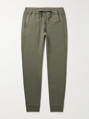 Tapered Garment-Dyed Cotton-Jersey Sweatpants Tapered Garment-Dyed Cotton-Jersey Sweatpants