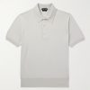Slim-Fit Sea Island Cotton Polo Shirt Slim-Fit Sea Island Cotton Polo Shirt