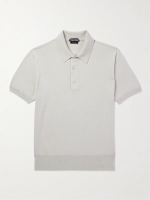 Slim-Fit Sea Island Cotton Polo Shirt Slim-Fit Sea Island Cotton Polo Shirt