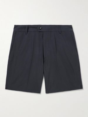 Straight-Leg Shell Shorts