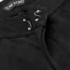 Straight-Leg Cotton-Twill Trousers - CU
