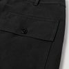 Straight-Leg Cotton-Twill Trousers - E1