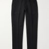 Straight-Leg Cotton-Twill Trousers