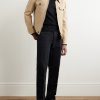 Straight-Leg Cotton-Twill Trousers - OU