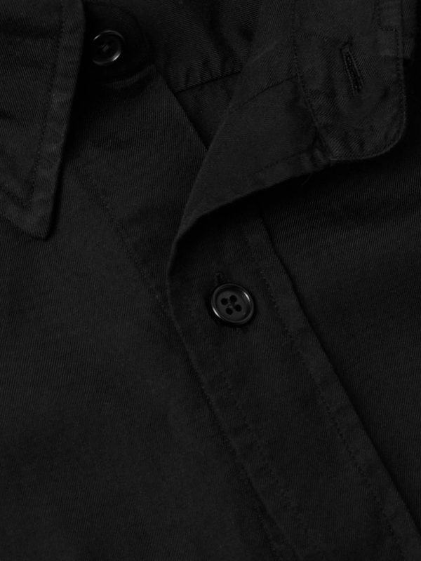 Cutaway-Collar Twill Shirt - CU Cutaway-Collar Twill Shirt - CU