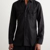 Cutaway-Collar Twill Shirt - FR Cutaway-Collar Twill Shirt - FR